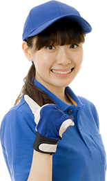 女性スタッフの派遣も可能です(女性専用)